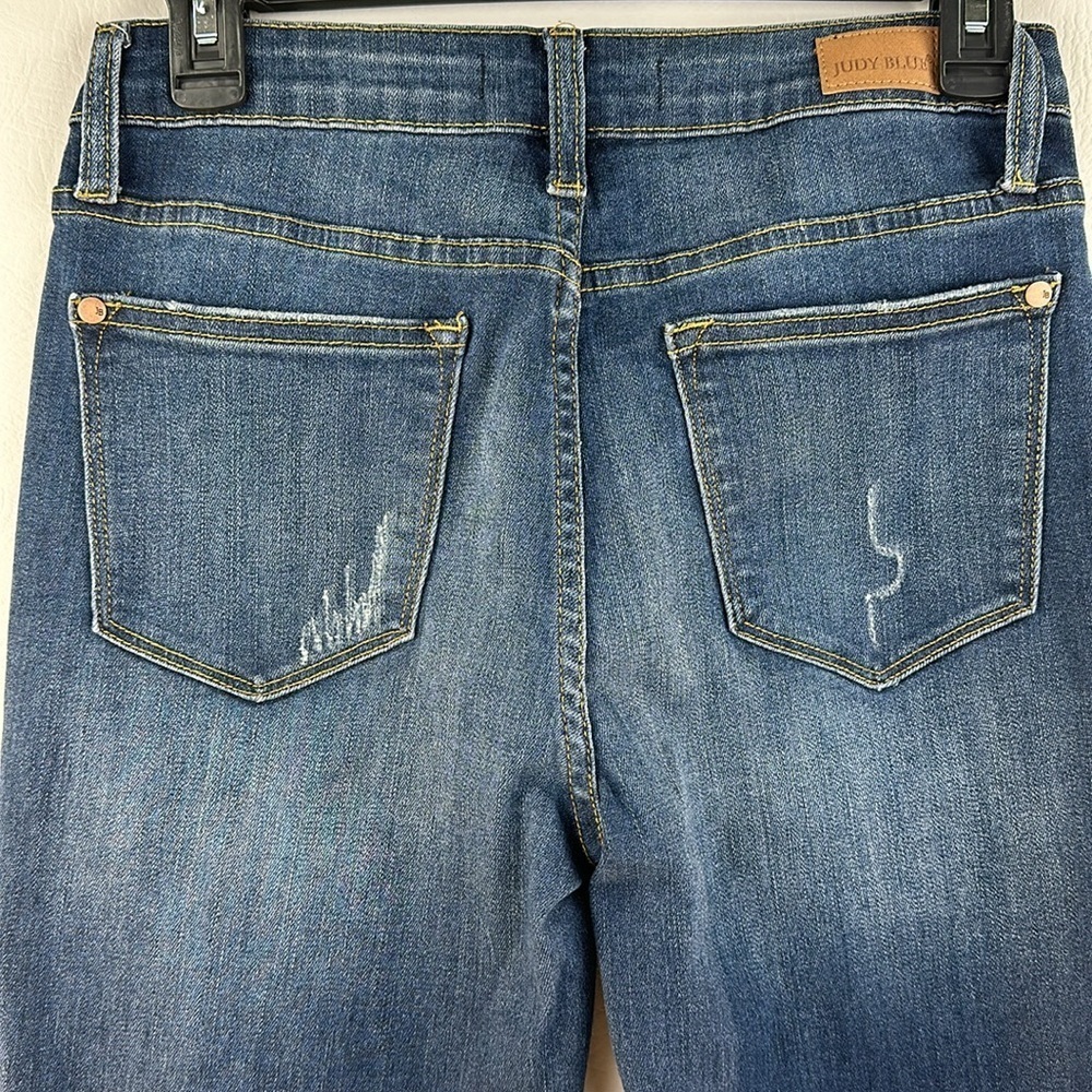 Judy Blue Medium Waist Skinny Jeans - Picture 6 of 10